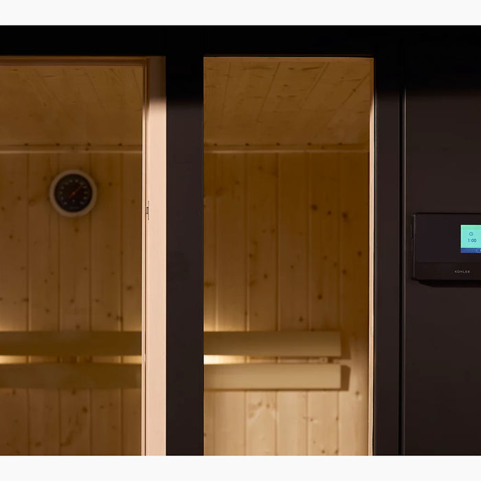 Kohler C1 Five-Person Indoor Sauna - Graphite Grey | K-39950-1FNC-CGS