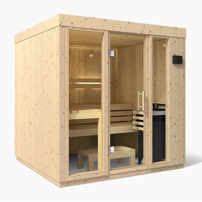 Kohler C1 Five-Person Indoor Sauna - Scandinavian Spruce | K-39166-1FNC-SPS