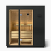 FERO Heater Kohler C1 Three-Person Indoor Sauna - Graphite Grey | K-39951-1FNC-SPS