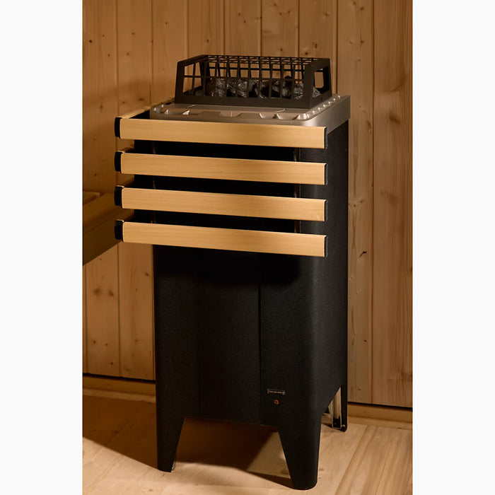 FERO Heater Kohler C1 Three-Person Indoor Sauna - Graphite Grey | K-39951-1FNC-SPS