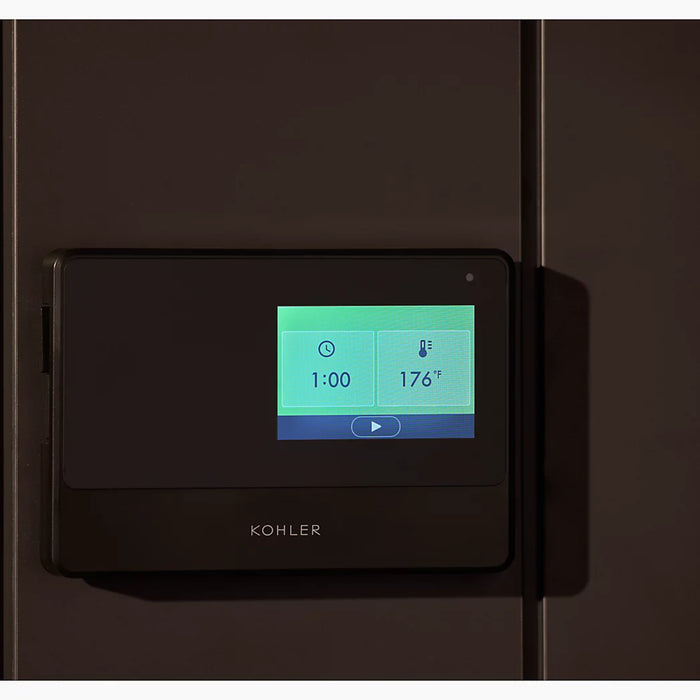 Control Pad Kohler C1 Three-Person Indoor Sauna - Scandinavian Spruce | 38441-1FNC-SPS | 38441-0FNC-SPS