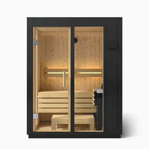 Kohler C1 Two-Person Indoor Sauna - Graphite Grey | K-39963-1FNC-CGS