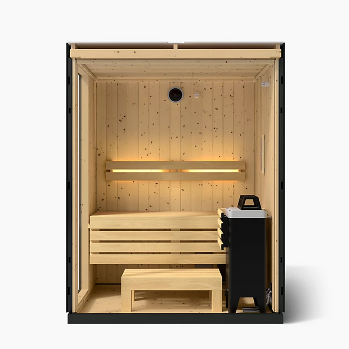 Kohler C1 Two-Person Indoor Sauna - Graphite Grey | K-39963-1FNC-CGS