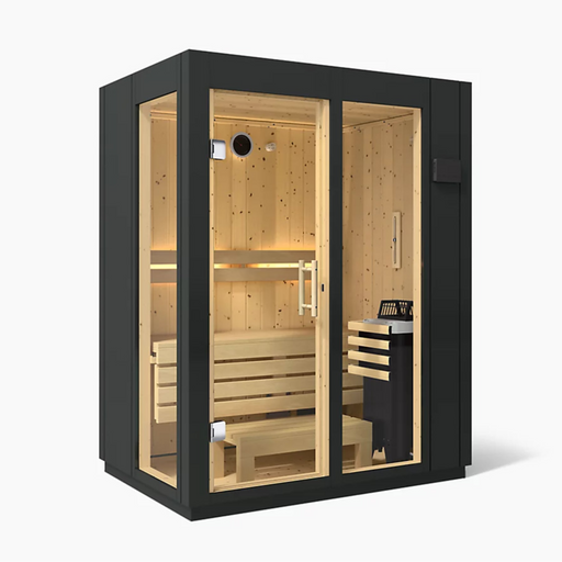 Kohler C1 Two-Person Indoor Sauna - Graphite Grey | K-39963-1FNC-CGS