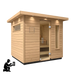 Kohler C2 Five-Person Outdoor Sauna - Douglas Fir | K-39188-1FNC-DFS