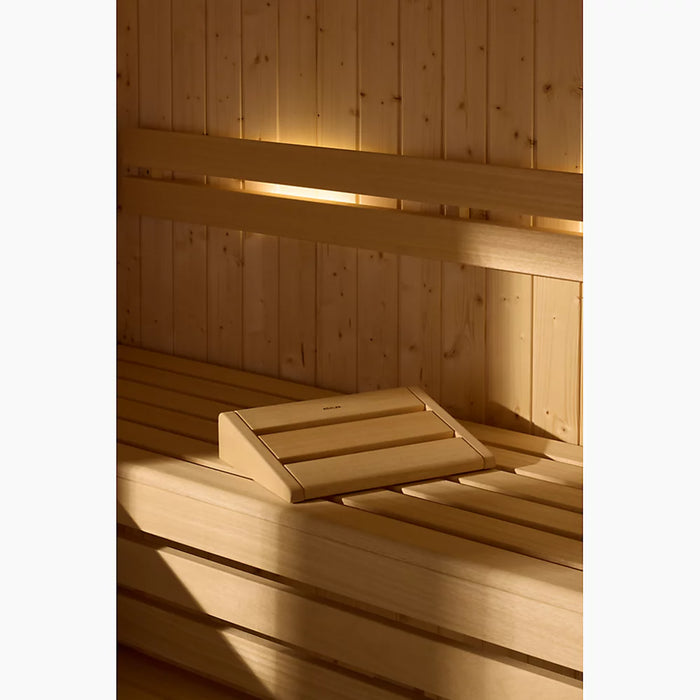 Kohler C2 Three-Person Outdoor Sauna - Weathered Grey Spruce | K-40044-1FNC-WGS