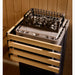 Kohler C2 Three-Person Outdoor Sauna - Weathered Grey Spruce | K-40044-1FNC-WGS