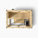 Kohler C1 Two-Person Indoor Sauna | 38440-0FNC-SPS