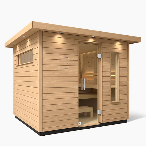 Kohler C2 Six-Person Outdoor Sauna - Douglas Fir | K-39189-1FNC-DFS