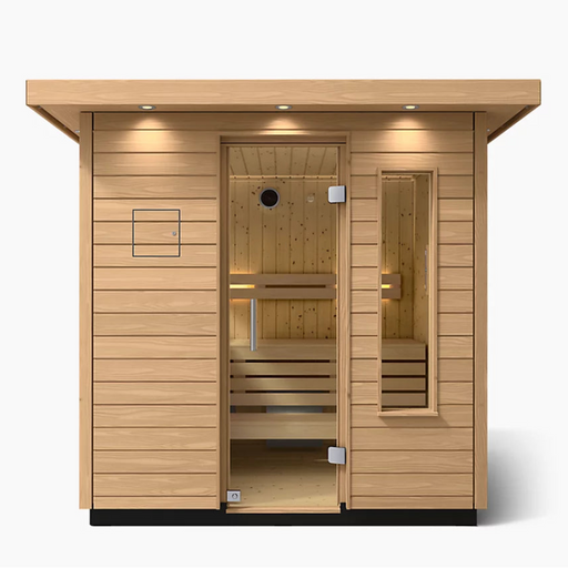 Kohler C2 Three-Person Outdoor Sauna - Douglas Fir | K-39167-1FNC-DFS