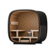 Leil® Black Cube Premium Outdoor Sauna Kit