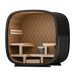 Leil® Black Cube Premium Outdoor Sauna Kit