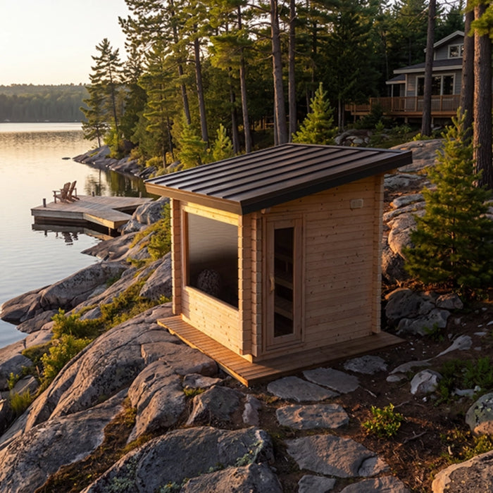 Leisurecraft CT Avalon Traditional Outdoor Sauna | 610000