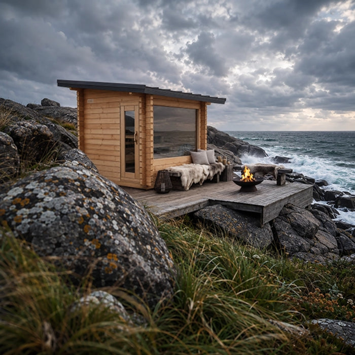 Leisurecraft CT Avalon Traditional Outdoor Sauna | 610000