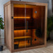 Leisurecraft CT Element Loft 3-Person Traditional Indoor Sauna