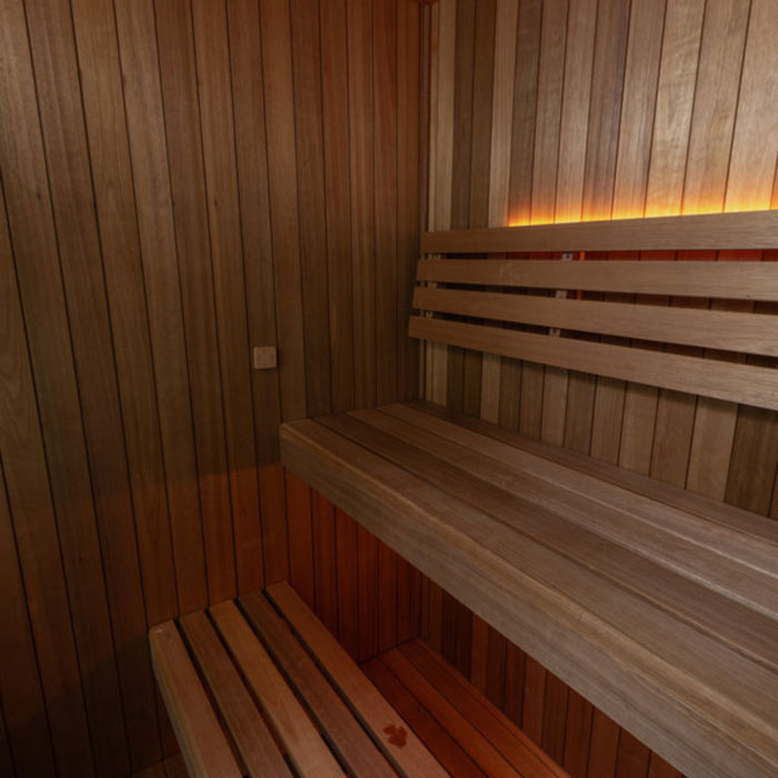 Leisurecraft CT Element Loft 3-Person Traditional Indoor Sauna