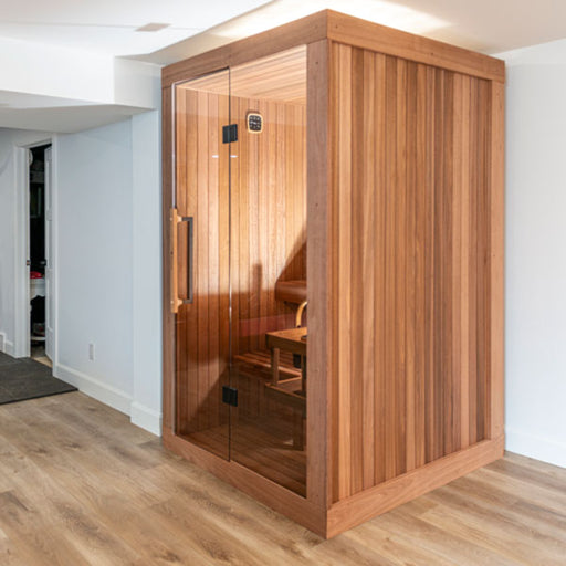 Leisurecraft CT Element Nook 2-Person Traditional Indoor Sauna