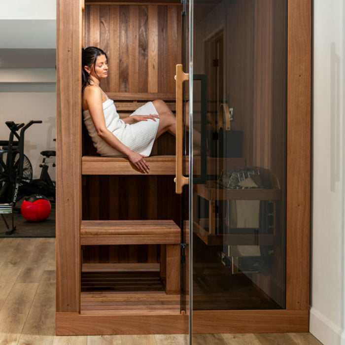 Leisurecraft CT Element Nook 2-Person Traditional Indoor Sauna