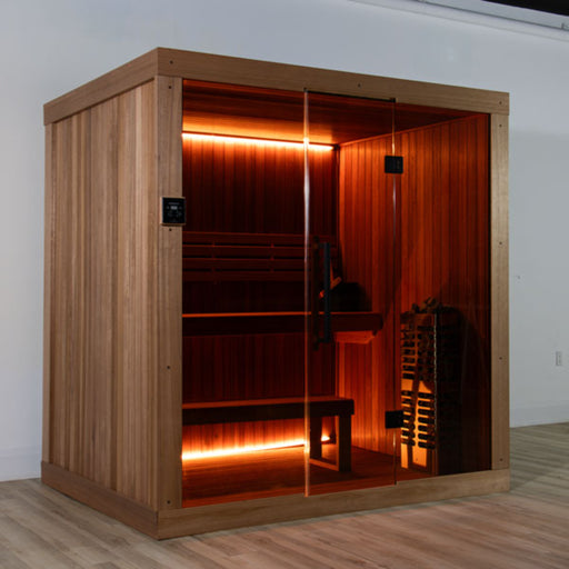 Leisurecraft CT Element Studio 4-Person Person Traditional Indoor Sauna