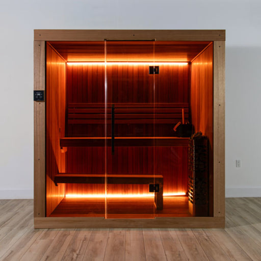 Leisurecraft CT Element Studio 4-Person Person Traditional Indoor Sauna