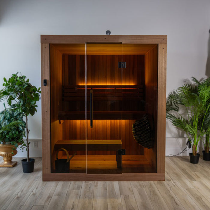 Leisurecraft CT Element Studio 4-Person Person Traditional Indoor Sauna