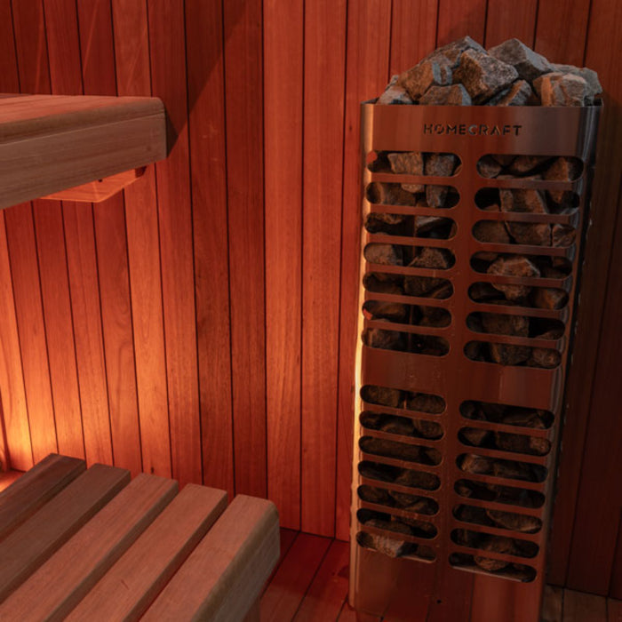 Leisurecraft CT Element Studio 4-Person Person Traditional Indoor Sauna