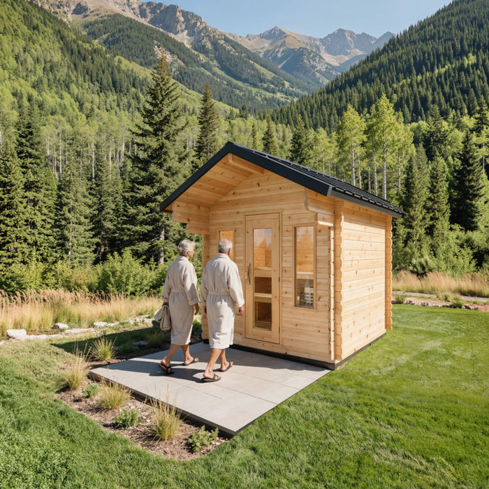 Leisurecraft CT Palmer Cabin Sauna | CTC68W, CTC68E