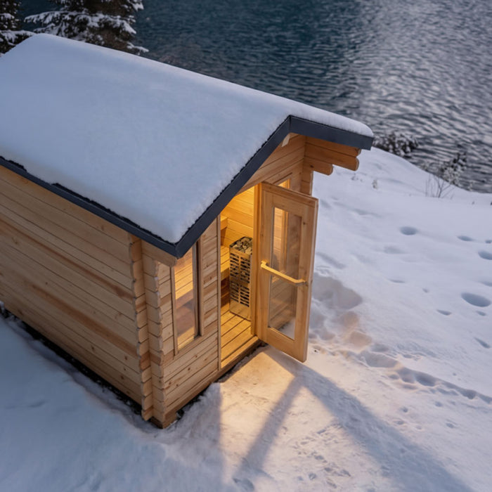 Leisurecraft CT Palmer Cabin Sauna | CTC68W, CTC68E