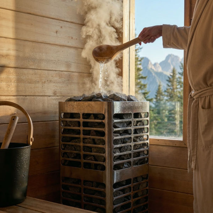 Leisurecraft CT Palmer Cabin Sauna | CTC68W, CTC68E