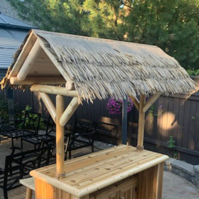 Leisurecraft Southern Fantasy Tiki Bar Synthetic Thatch Roof | CT3672N