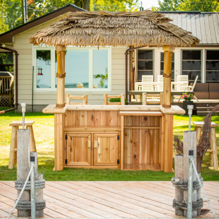 Leisurecraft Tropical Paradise Tiki Bar | CT4896N