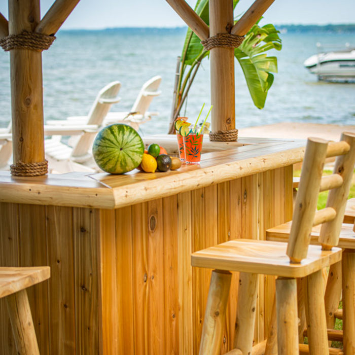 Leisurecraft Tropical Paradise Tiki Bar | CT4896N