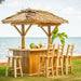 Leisurecraft Tropical Paradise Tiki Bar Synthetic Thatch Roof | CT4896N