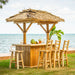 Leisurecraft Tropical Paradise Tiki Bar | CT4896N