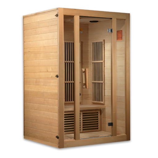 Maxxus "Seattle" 2-Person Near Zero EMF Far Infrared Sauna | MX-J206-01-ZF