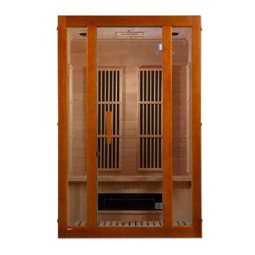 Maxxus Aspen Dual Tech 2-Person Low EMF FAR Infrared Sauna 1