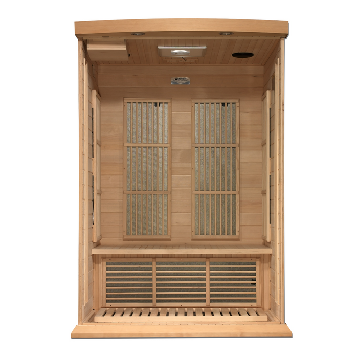 Maxxus 2-Person Near Zero EMF FAR Infrared Sauna 4