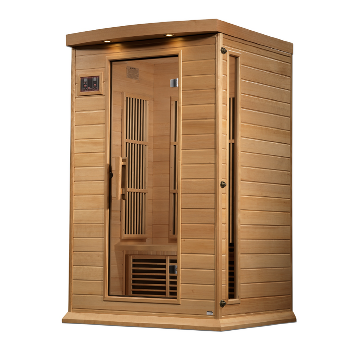 Maxxus 2-Person Near Zero EMF FAR Infrared Sauna 5