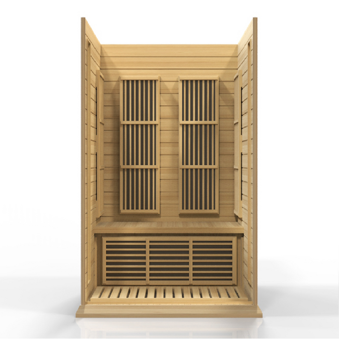 Maxxus 2-Person Low EMF FAR Infrared Sauna 5