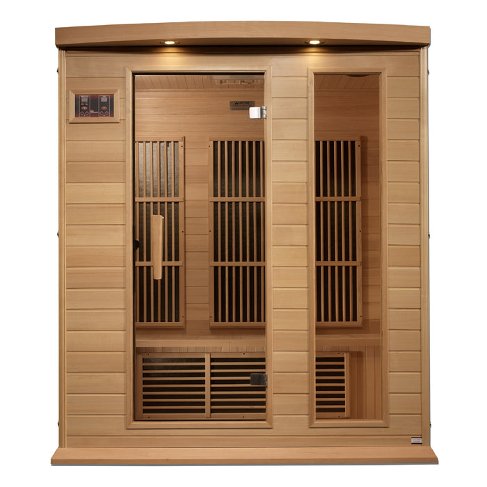 Maxxus 3-Person Near Zero EMF FAR Infrared Sauna 1