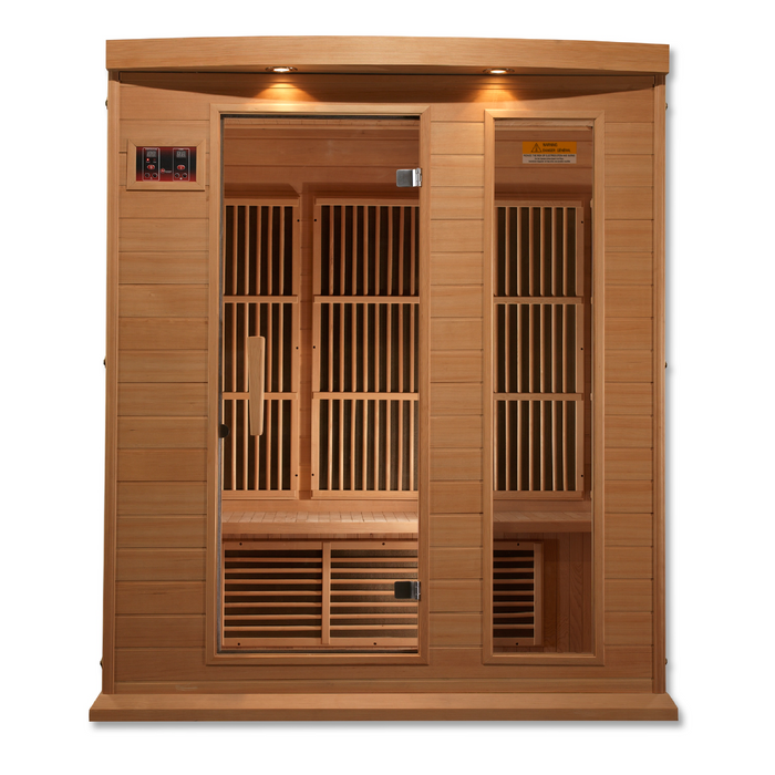 Maxxus 3-Person Low EMF FAR Infrared Sauna 1