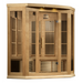 Maxxus 3-Person Corner Near Zero EMF FAR Infrared Sauna 3