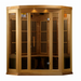 Maxxus Red Cedar 3-Person Corner Low EMF FAR Infrared Sauna 1