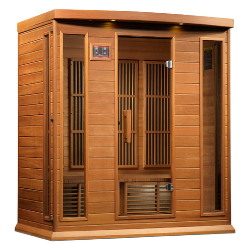 Maxxus Red Cedar 4-Person  Near Zero EMF FAR Infrared Sauna 1