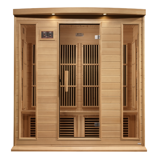 Maxxus 4-Person Near Zero EMF Far Infrared Sauna | MX-K406-01-ZF HEM