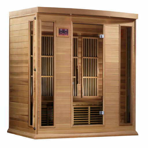 Maxxus Red Cedar 4-Person Low EMF FAR Infrared Sauna 3