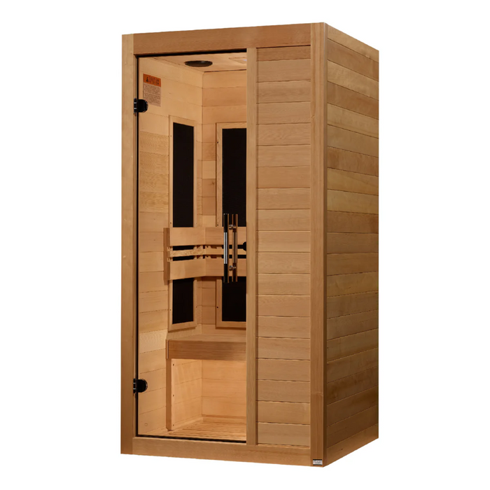 Maxxus S-Line 1-Person Ultra Low EMF Far Infrared Sauna | MX-S106-01 -ULEMF