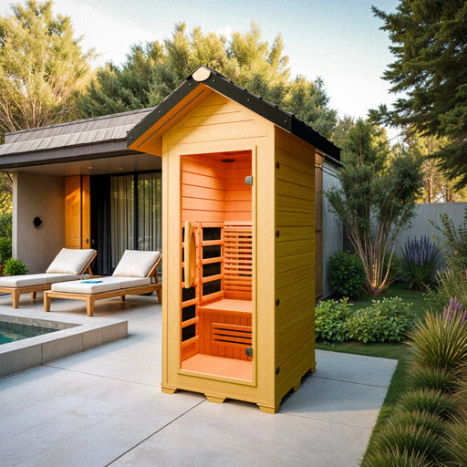 Medical Nature 4 1-Person Full Spectrum Infrared Sauna | nature4g3p