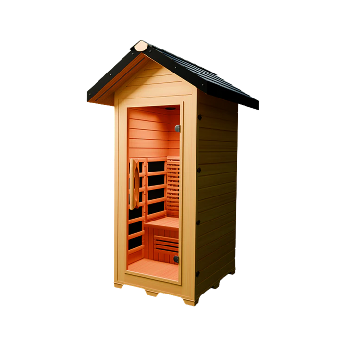 Medical Nature 4 1-Person Full Spectrum Infrared Sauna | nature4g3p