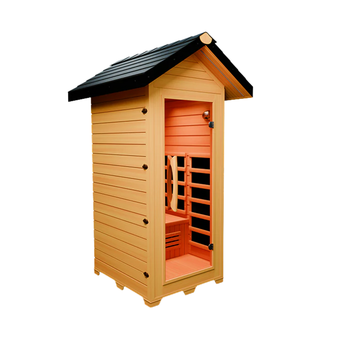 Medical Nature 4 1-Person Full Spectrum Infrared Sauna | nature4g3p